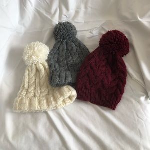 3 beanies